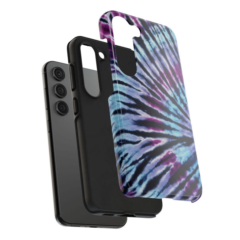 The Stained Glass Tie Dye Phone Case image 9