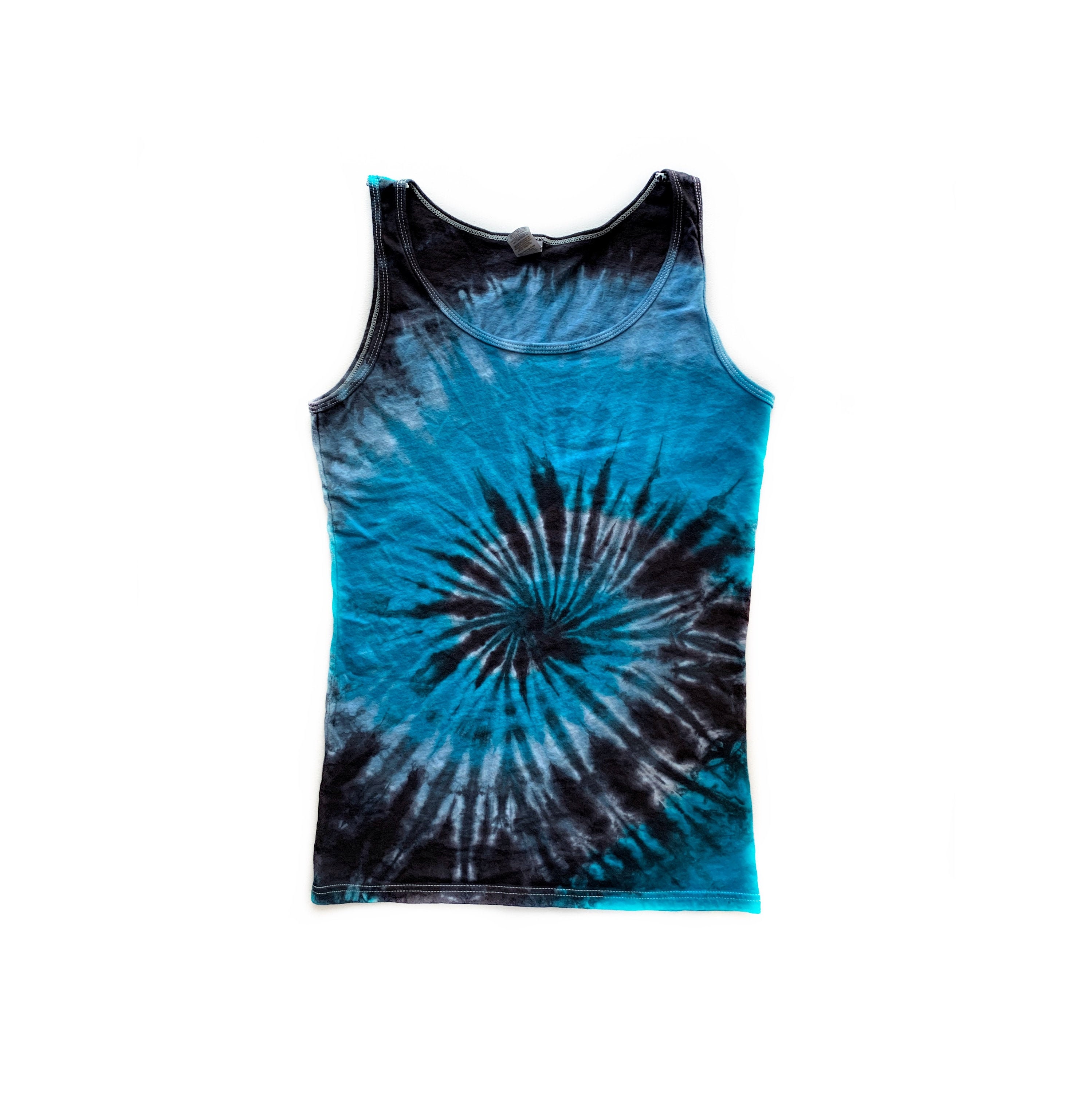 クールキッド タイダイ レディース タンクトップ - Etsy 日本