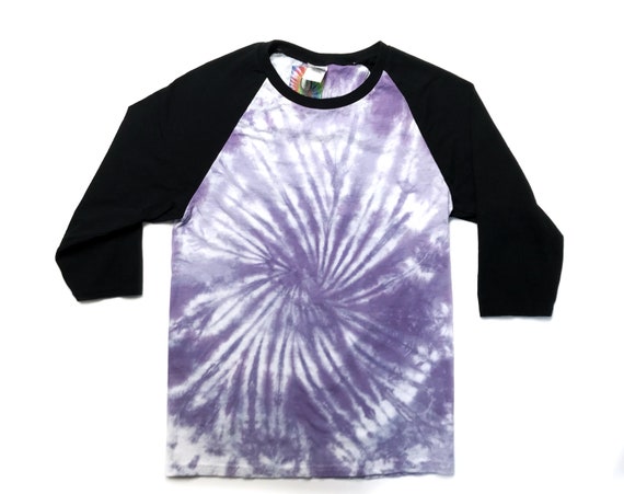 tie dye baseball tee