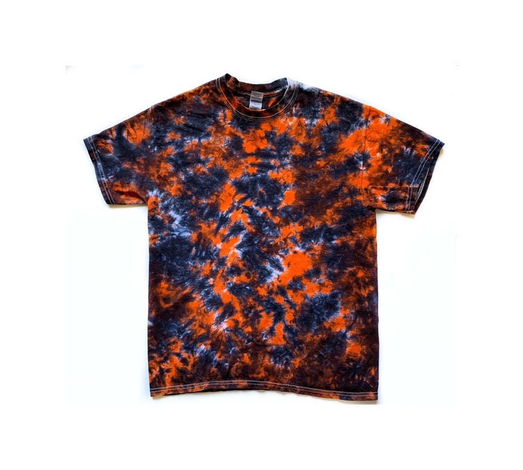 The Supreme Tangerine Tie Dye T Shirt (short Sleeve & Long Sleeve