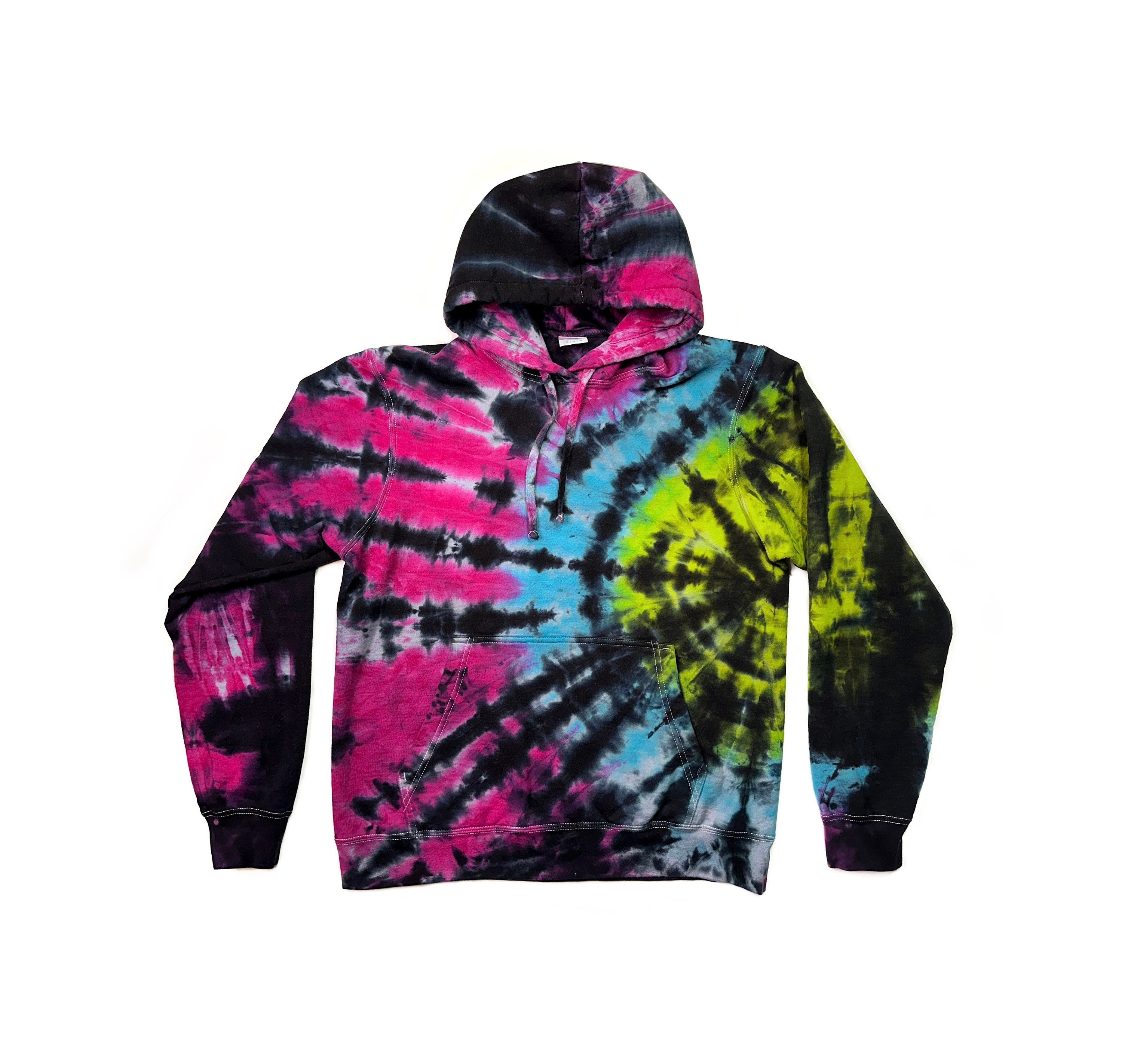 シャルボン charbon WOOL TIE DYE HOODIE SIZE:M The Radio Static Tie Dye Hoodie - Etsy