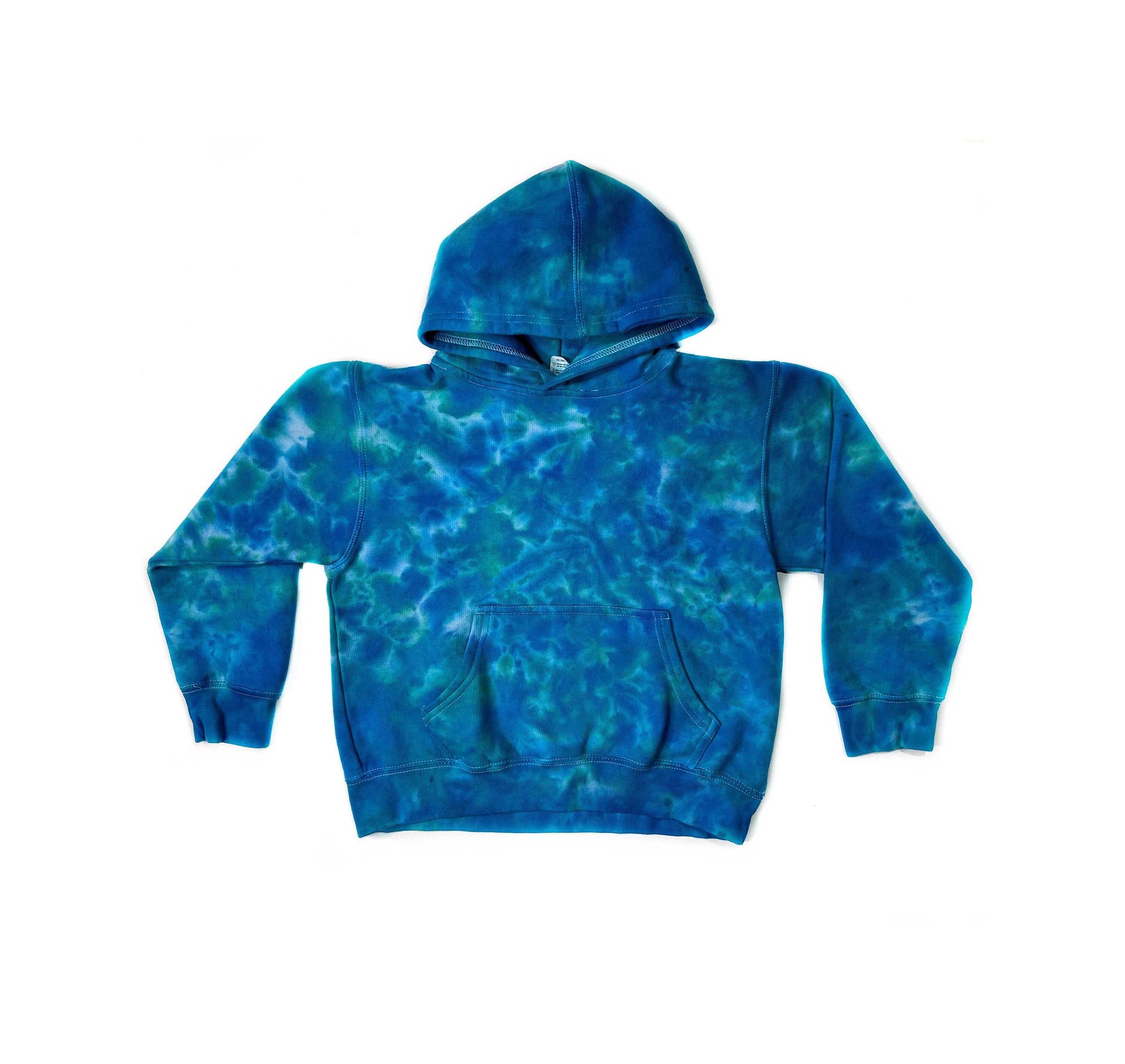 Sweat à capuche - Bleu - - 10.00