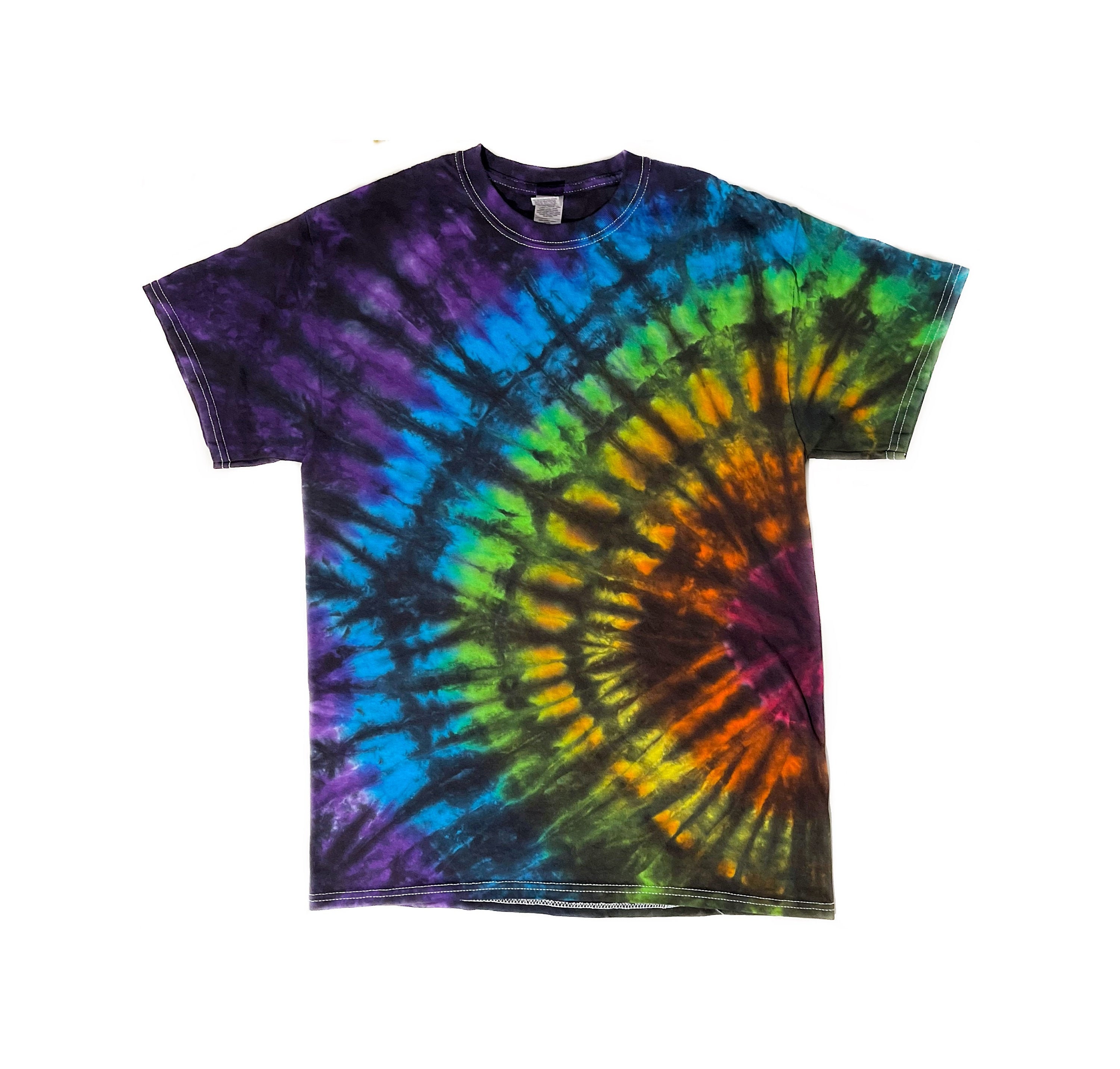 The Prism Tie Dye Shirt (short Sleeve & Long Sleeve) - Etsy