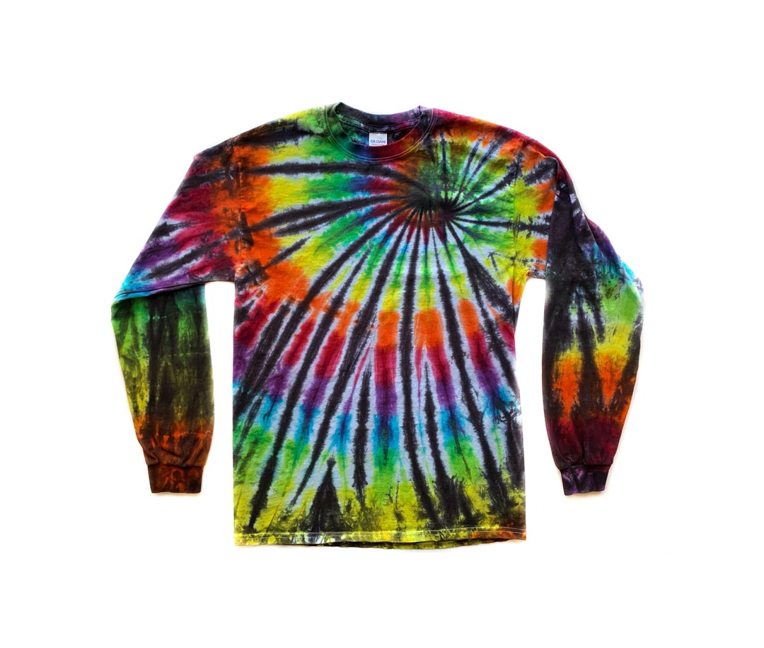 The Cosmos 2.0 Long Sleeve Tie Dye Shirt - Etsy