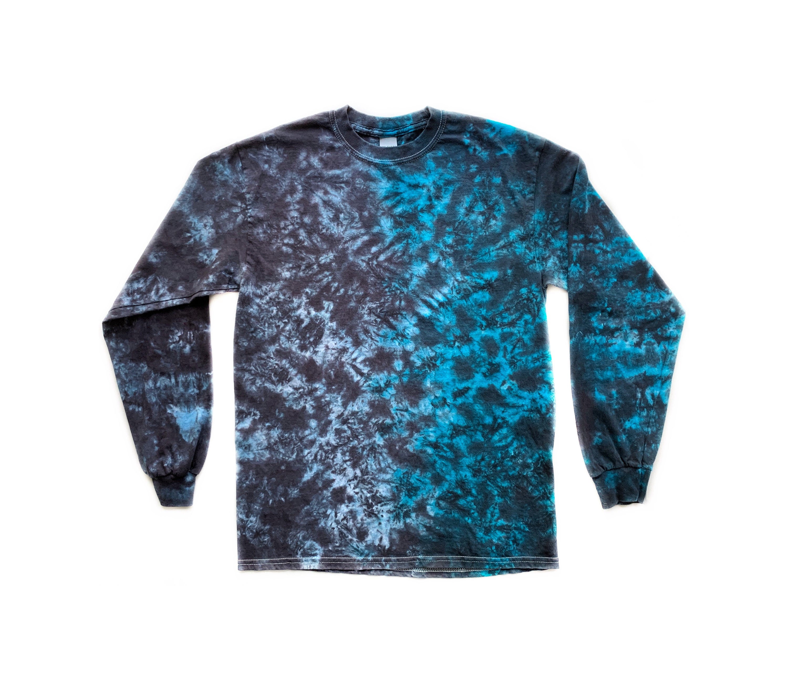 The Nice Ice Long Sleeve Tie Dye T Shirt - Etsy