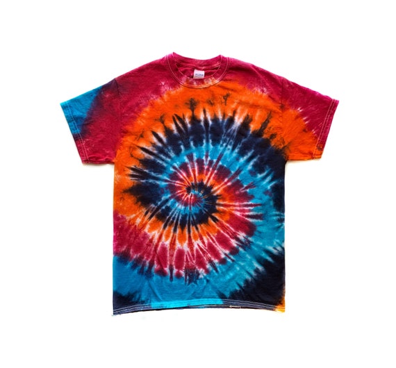 Remidoo Women's Sun & Moon Tie-Dye T-Shirt - Cute Oversized Short Sleeve Top For Teens & Adults - View #3