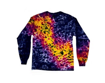 Das Leidenschaft Projekt Langarm Tie Dye T-Shirt