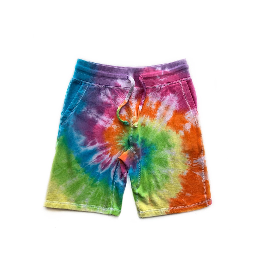 The Pastel Classic Tie Dye Shorts - Etsy