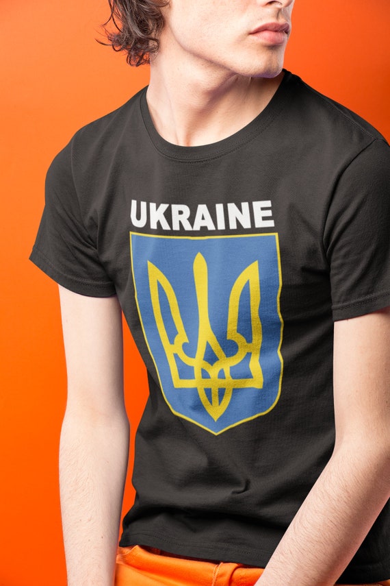 Ukraine Flag Country Chest Tank Top Shirt