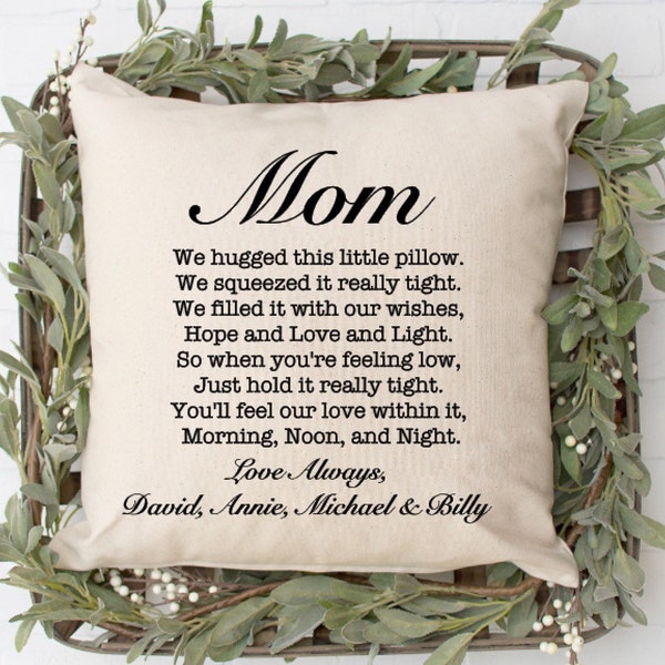 Mom Pillow Etsy