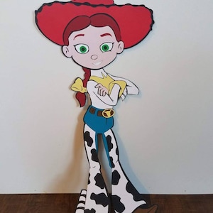30 à 15 pouces Cowboy Jessie, Cowboy Girl, Toy Story, Jessie debout, Woody, Buzz, personnages de Jessie, décoration de fête Toy Story