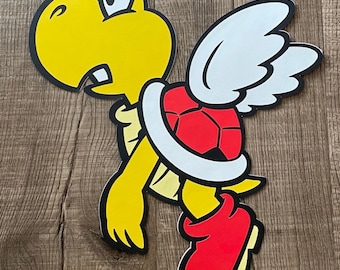 12 cali Mario Extra Postacie, Latający Koopa, Król Boo, Spiny i Toad