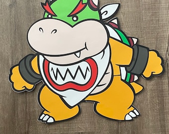 12 Inches Bowser Standee Large Bowser Super Mario Brothers 