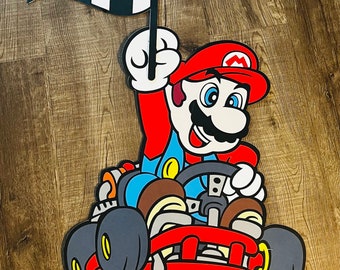 2-Foot Mario Kart Standee, Posterboard Photo Prop