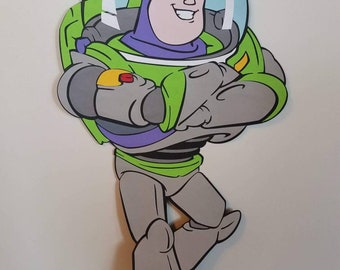 Spaceman Standee, Galactic Party Decor (12-15 inches)