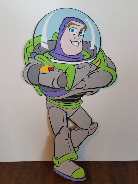 Spaceman Standee, Galactic Party Decor (12-15 inches)
