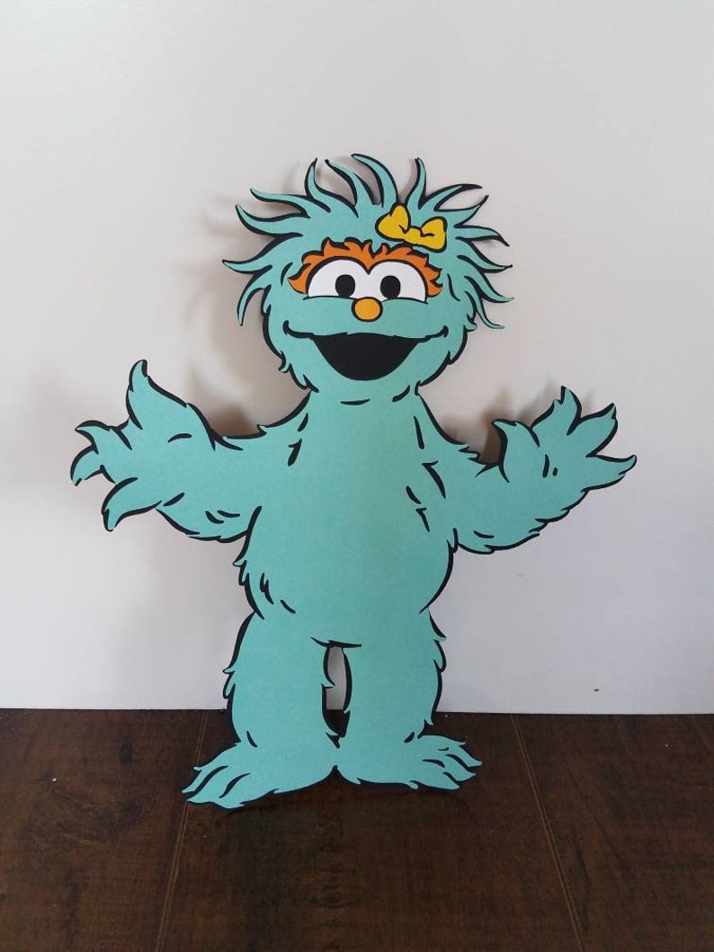 12 20 Inches Rosita Standee Sesame Street Characters Decor Etsy