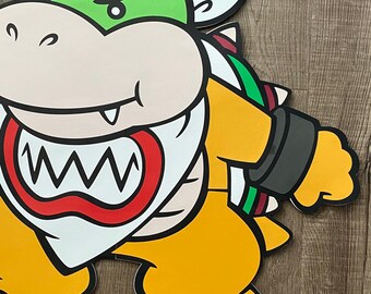 12 Inches Bowser Standee Large Bowser Super Mario Brothers 