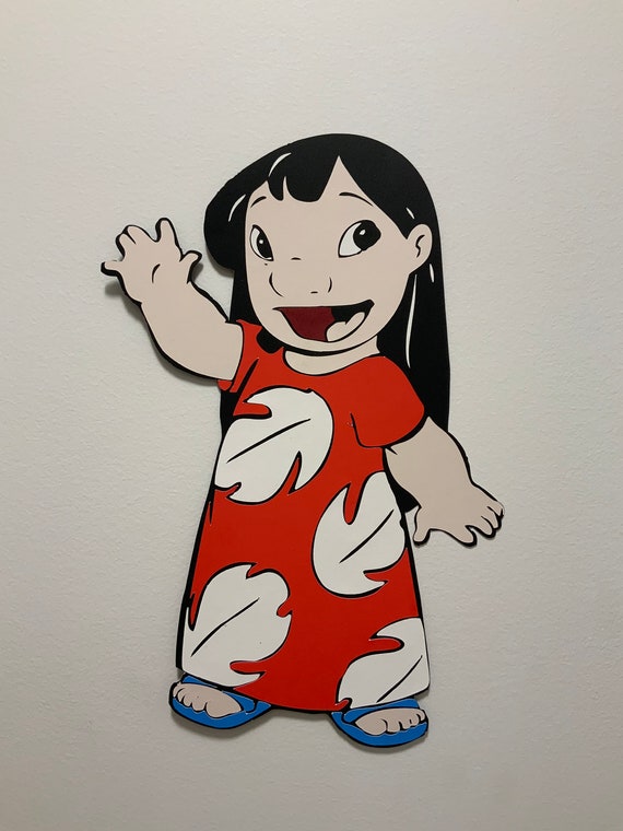 12 15 Inches Lilo Standee Lilo And Stitch Party Theme Decor Etsy