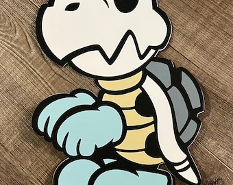 15 inches Dry Bones Character Backdrop, Mario Theme Party, Bone Cutouts