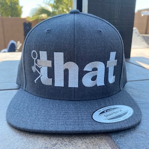 F That Hat Embroidery File