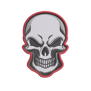 Skull Beanie Embroidery File