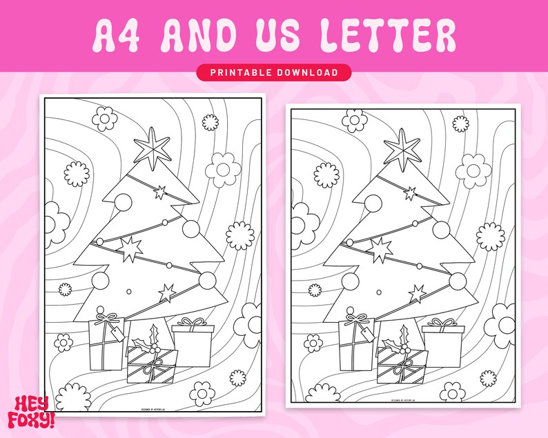 Retro Christmas Colouring Pages Printable Christmas Coloring Sheets retro-christmas-colouring-pages-printable-christmas-coloring-sheets