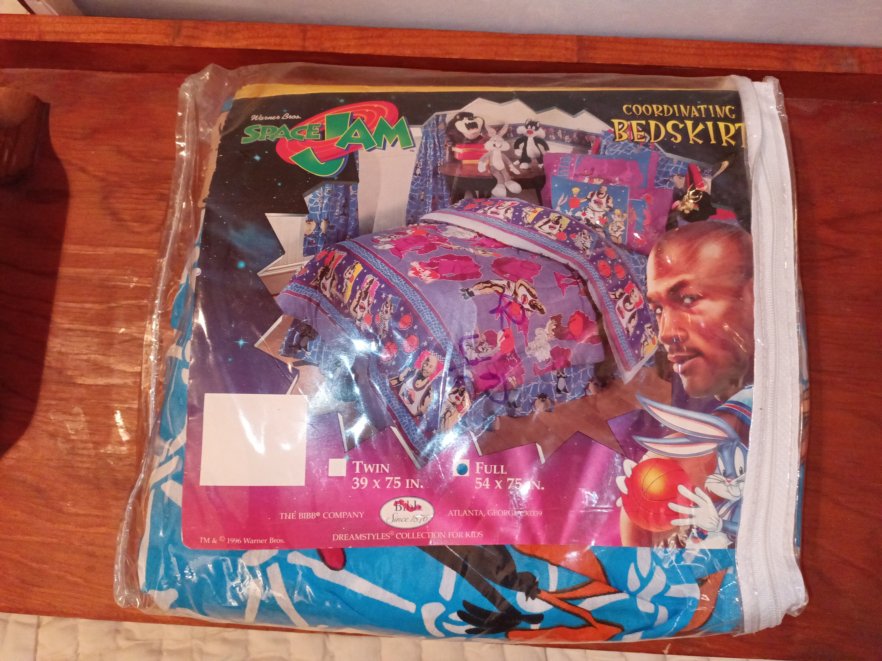 1996 Space Jam Bed Skirt full Etsy