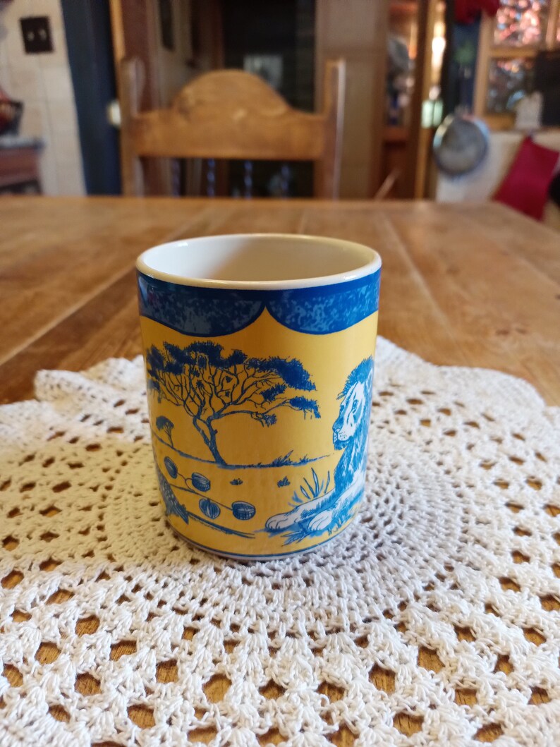 Safari Coffee Cup Made in England Etsy