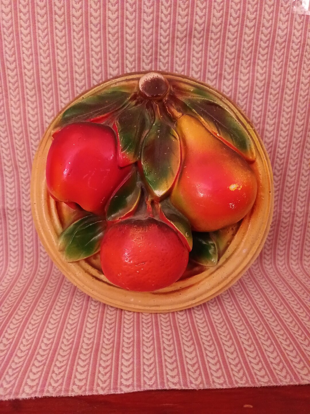 Vintage Fruit Wall Decor Etsy