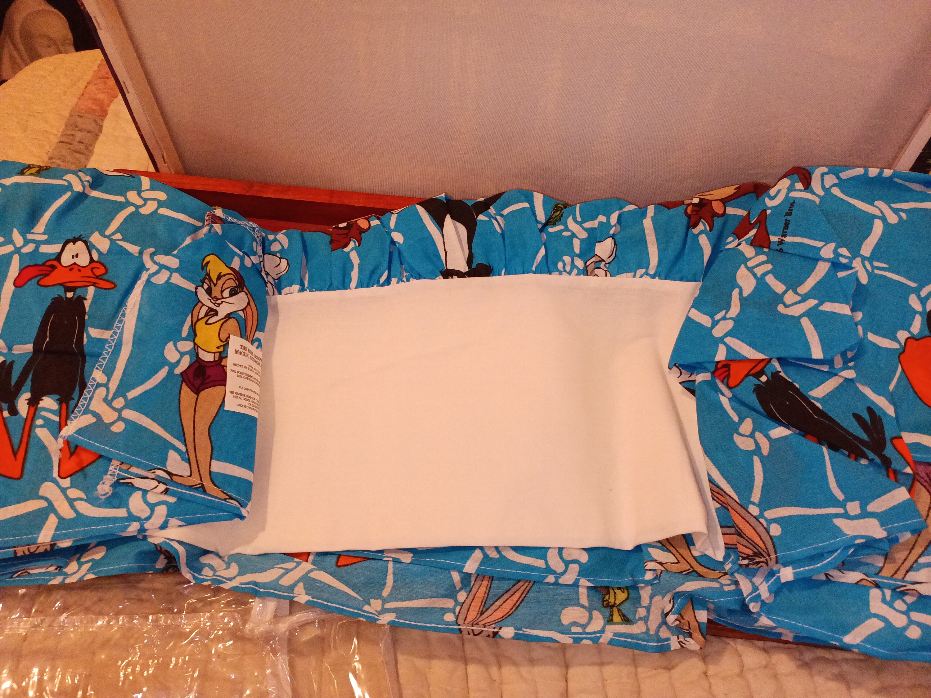 1996 Space Jam Bed Skirt full Etsy