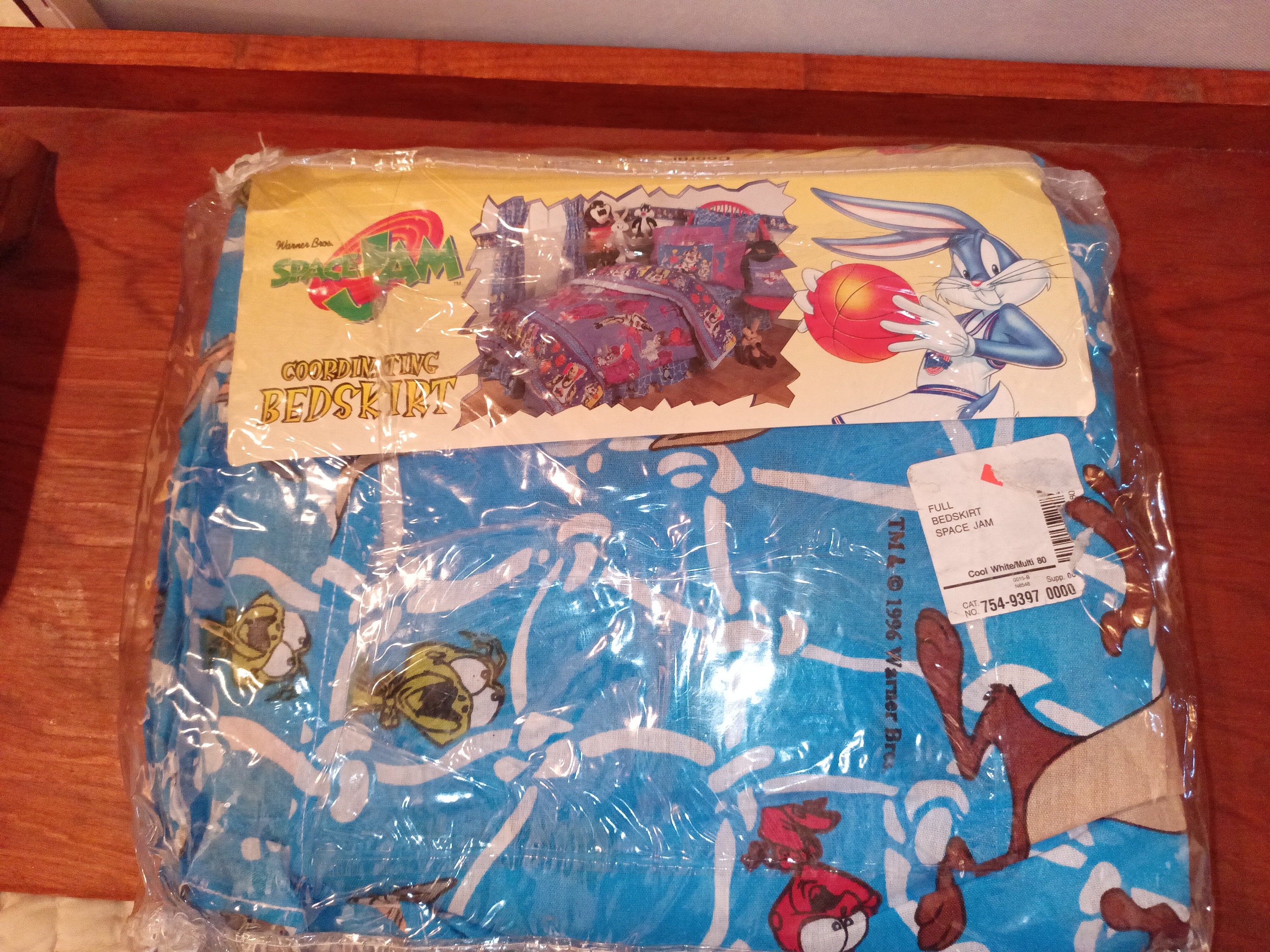 1996 Space Jam Bed Skirt full Etsy