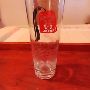 Vintage Shriners Tall Glass