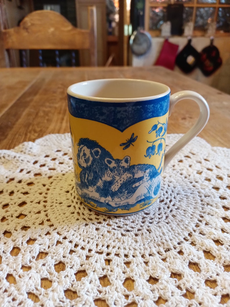 Safari Coffee Cup Made in England Etsy