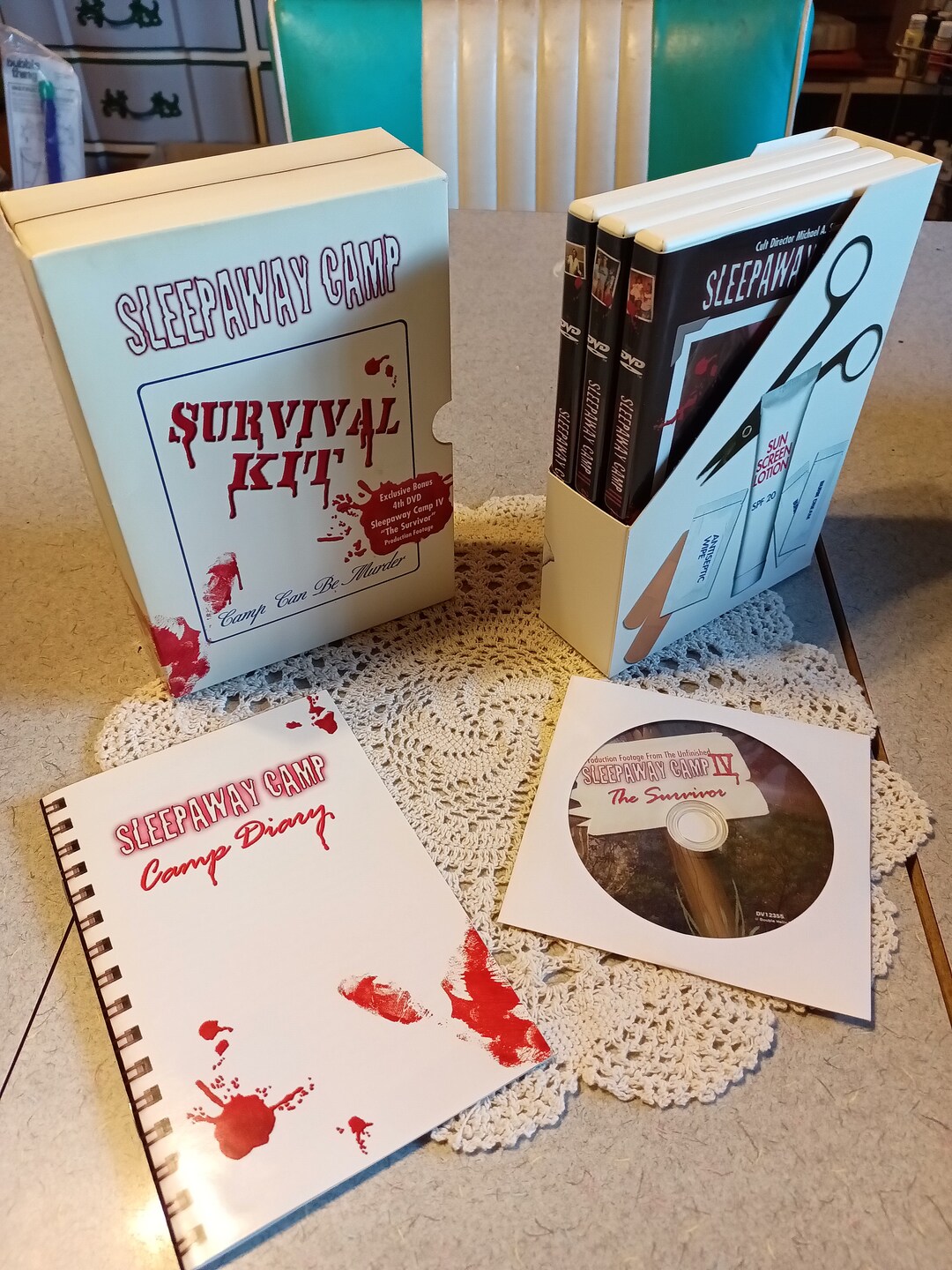 Sleepaway Camp Survival Kit 4 DVD Collector Set Etsy
