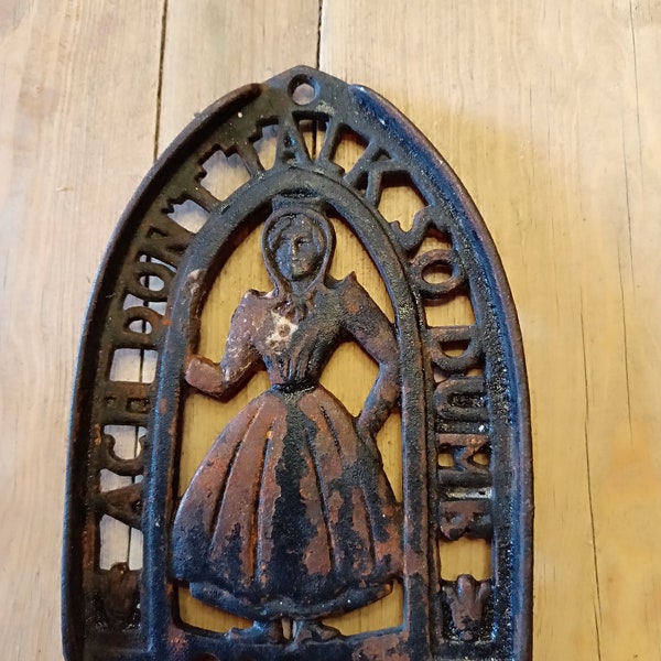 Cast Iron Trivet Vintage Etsy