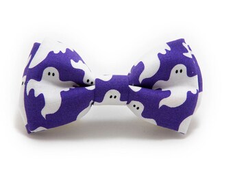 Halloween Themen Geist gemusterte Hund Bowtie