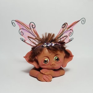 Fairy Baby Miniature, Made to Order, Handmade, Fantasy Baby