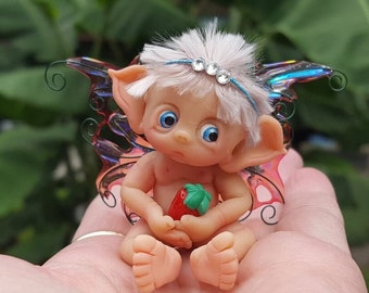 Fairy Baby Miniature, Made to Order Fantasy Baby