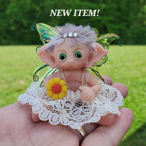 Fairy Miniature, Handmade, Fantasy Baby