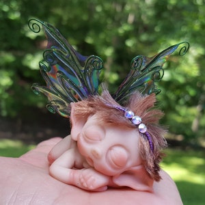 Fairy Baby, Miniature, Handmade, Made to Order, Fantasy Baby