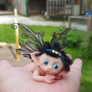 Baby Fairy Miniature, Made to Order, Fantasy Baby