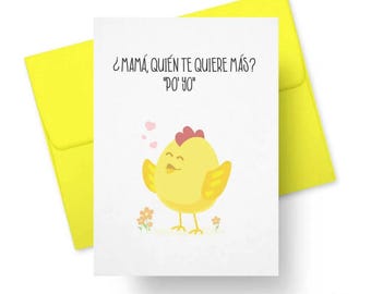 The ¿Mamá, quién te quiere más? "Po' Yo"