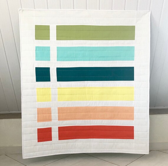 Pre Cut Quilt Kit Semplice Etsy