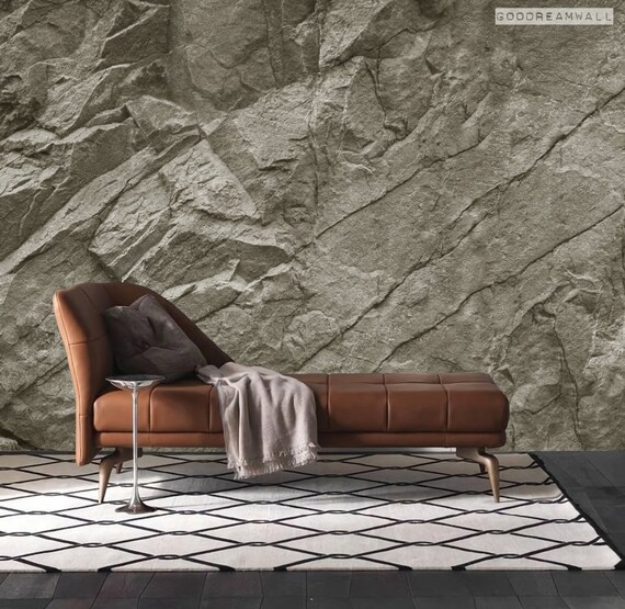 Stone Wallpaper Stone Cave Wallpaper Rock Background - Etsy