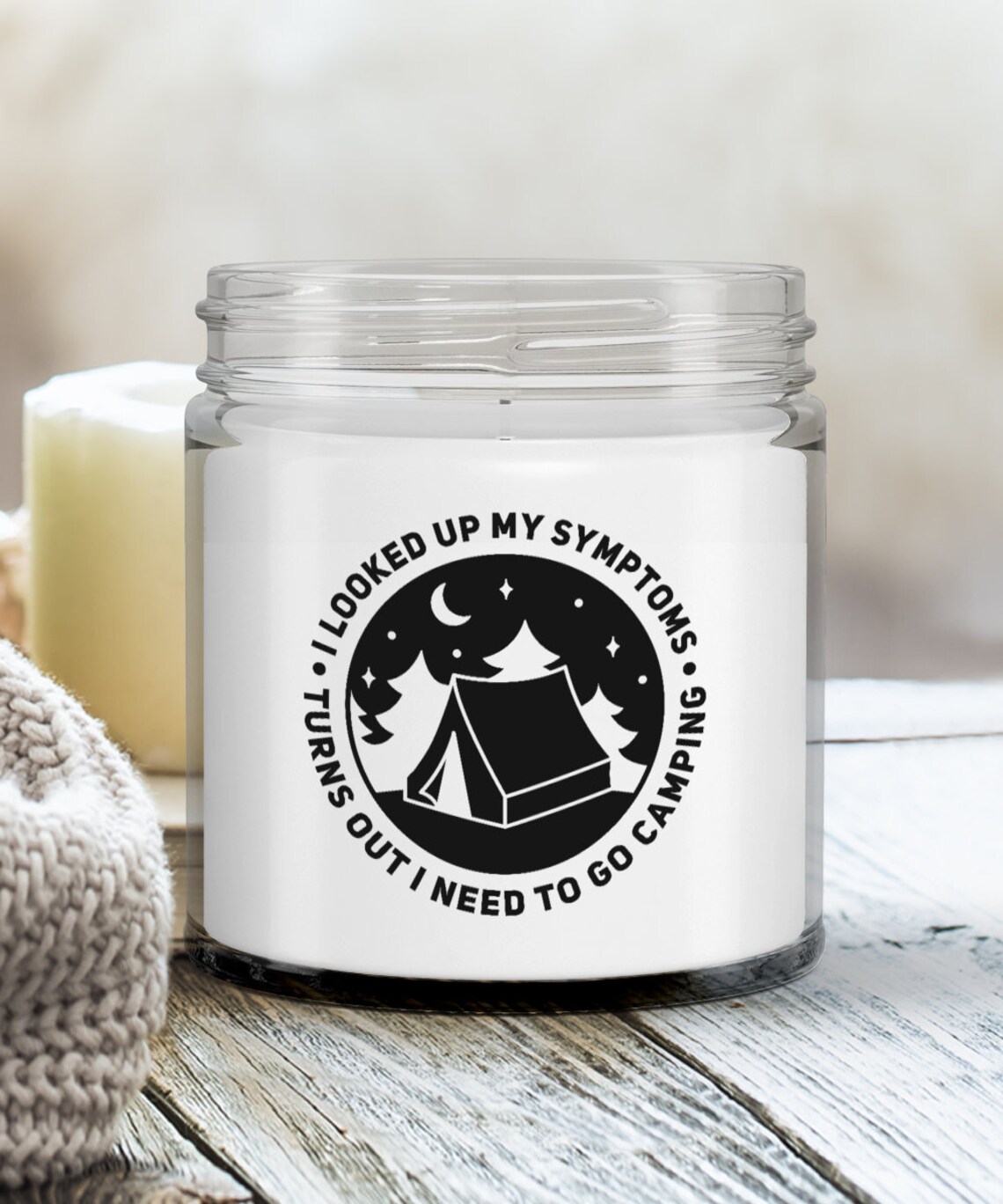 Happy camper outdoor enthusiast wedding gift for couple Etsy