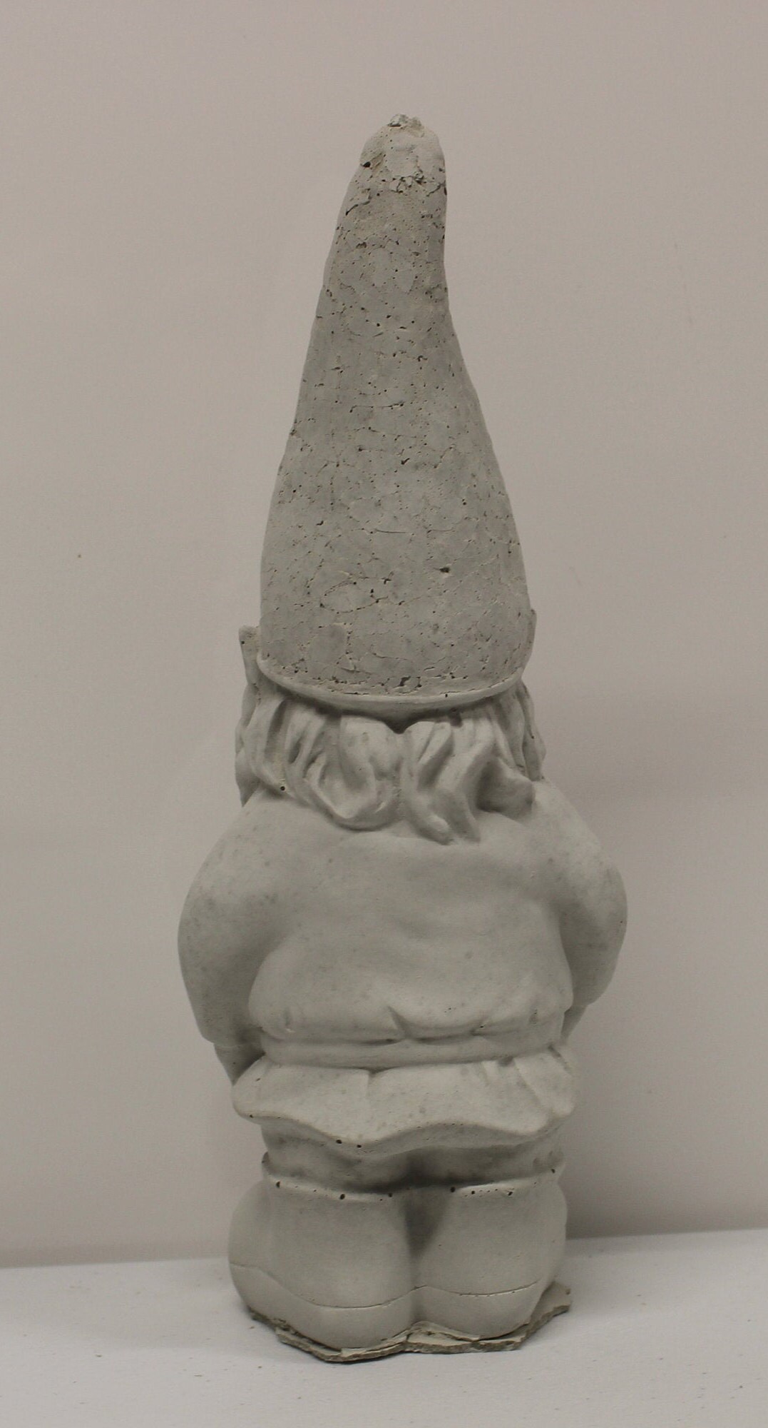 Cement Garden Gnome Gnome Statue Concrete Gnome Garden Etsy