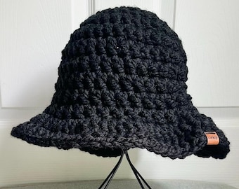 Chunky Crochet Bucket Hat | Handmade Crochet Summer Bucket Hat | Summer Festival Hat | Festival Outfit | Boho Crochet Hat