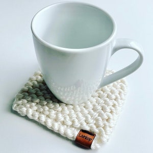 Chunky Knit Coasters image 2