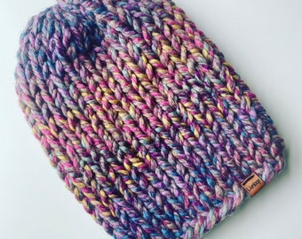 Chunky Knit Hat // Chunky Knit Beanie